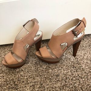 Michael Michael Kors Tan Heels